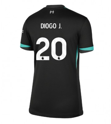 Liverpool Diogo Jota #20 Bortatröja Kvinnor 2024-25 Kortärmad